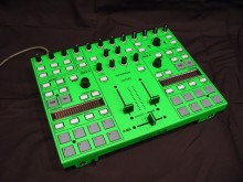 Twitch fluorescent green in regular light.